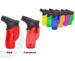 Flint Function Adjustable Windproof Butane Gas Micro Jet Torch Cigar Lighter for