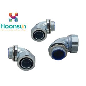 90 Degree Flexible Conduit Connector Standard Size Shipping Flex Conduit