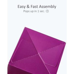 2.5 Inches Tall Custom Logo Transparent Plastic Cup Cake Box with Window Insert