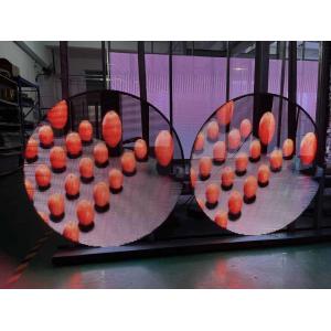 Customized Transparent LED Display Screen Creative Circle LED Screen