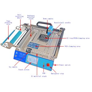 High Speed 6000cph LED PCB Assembly Machine With CE Certificate CHM-T48VA