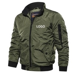 Custom Men's Clothes 2023 Fall Winter Men's Jacket Windproof Autumn Long Sleeve