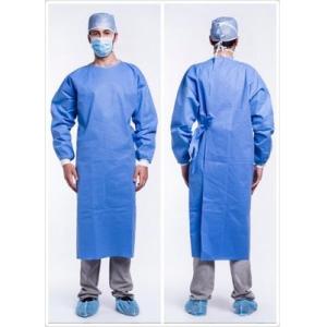 Breathable PP Non Woven XL Disposable Surgical Gown for Medical Workers