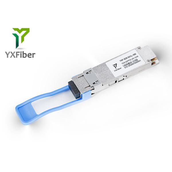 Quality QSFP28-100G-LR4 10km 1310nm LC Fiber Optical Transceiver Module wholesale