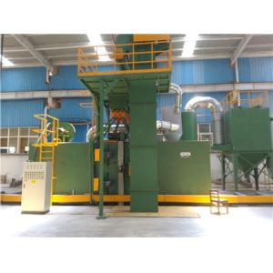 Surface Continuous Treatment Roller Conveyor Shot Blasting Machine 11kw