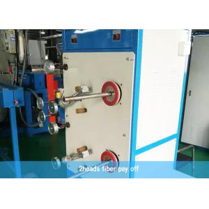 Danfoss Servo Motor 30KW Fiber Optic Cable Machine For Tight Buffered Fiber