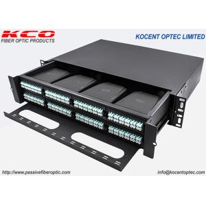 2U MPO MTP 192fo High Desity Patch Panel Sliding MTP Fiber Optic Rack Mount ODF
