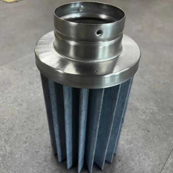 Replacement VOLKMANN 104045 Vacuum Conveyor Filter Element with 99% Efficiency