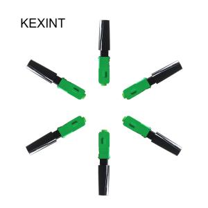 Fast Connector Fiber Optic 55mm SC APC Single Mode Fiber Connectors Couplers 10N