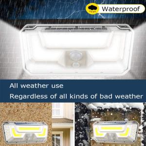 44COB 50LED Wireless Solar Motion Sensor Light / 1000lm Sensor Solar Led Wall