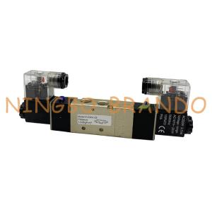 4V230C-08 5/3 Way 1/4'' Terminal Grommet Pneumatic Air Solenoid Valve