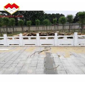 Polished Surface Finished Handrail Column for Home Decorations in Guangxi White