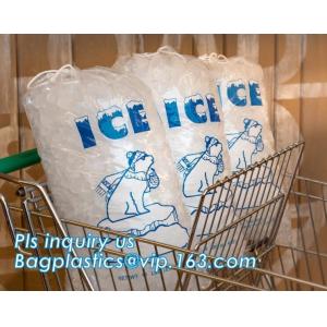 ICE BUCKET LINERS, FDA APPROVED, CLEAR BAG FOR GREAT DISPLAY, HEAVY DUTY, TUFF