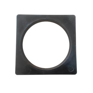 Cheap 2kg Safety Cone Weights 370*370*18mm Traffic Cone Base Weights Windproof for sale