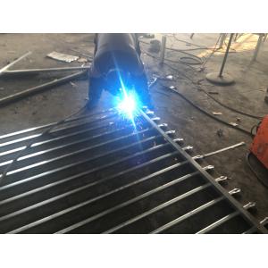 2400mm width Crimped spear metal garrison fence supplier