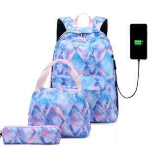 Cheap Lightweight Backpack Sets For Teens School Book Bags Sets Oxford for sale