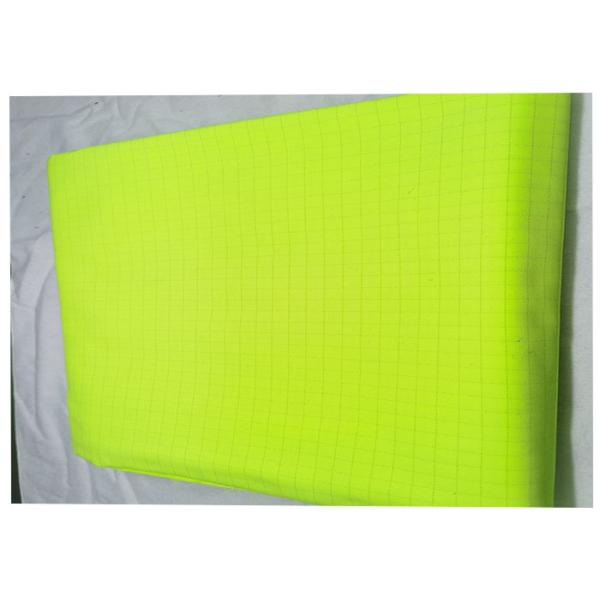 Quality Anti Static Fluorescent Fabric Alkali Proof 100% Cotton Twill Style For Workwear wholesale