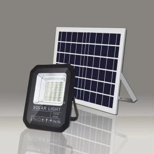 Auto On Off LED Solar Power Security Lights With Remote Control 6000K Ip66