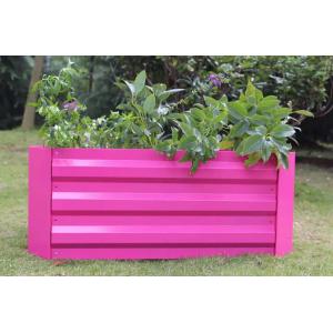 100x60x30cm Anti-Rusting Raised Metal Square Raised Garden Bed Kit