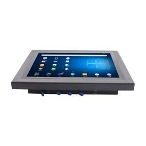 Cheap 1280×1024 Waterproof Panel Pc PCAP Touch Flat Metal Enclosure IP65 PoE for sale