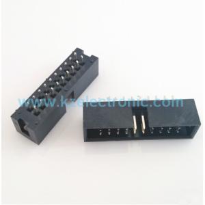 2.0mm 2.54mm pitch box header straight DIP 2*10 pins male header