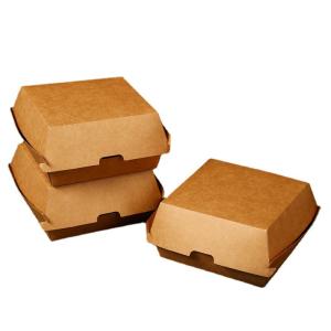Custom Printing Burger Box Hamburger Container Food Packaging Box