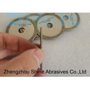 30mm 1F1R Electroplated CBN Grinding And Cutting Wheels Customized