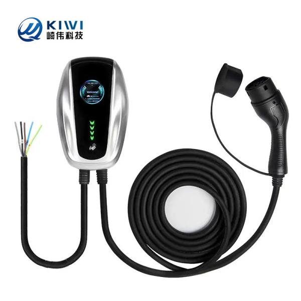 Quality 50Hz±10Hz Grid Frequency Type 2 EV Charging Station with Kiwi Mini Ocpp 7kw Wall Box wholesale