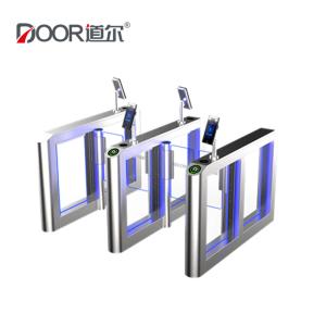 Swing Barrier Gates Turnstile For Museum With Face Recognition And Managment