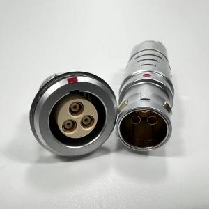 Multiple Contact Coaxial Signals Circular Push Pull Connectors EMC Shielding