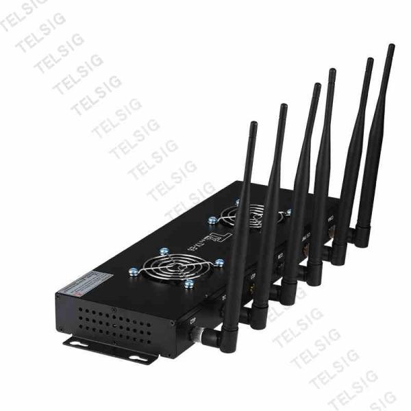 Quality Fixed 24hs Radio Jamming Device , Stable Signal Blocking Cell Phone Signal Blocker Jammer wholesale