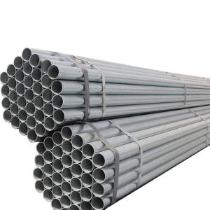 Galvanized pipe Factory hot sale DX51D DX52D superior quality 6m 12m 9m length hot dip  galvanized pipe for construction