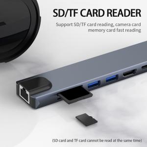 Speedy Data Transfer Aluminum Memory Card Reader Fast Hub / Memory Card Hub with