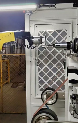 Quality Flexible Robotic Deburring System High speed Automatic Deburring Robot wholesale