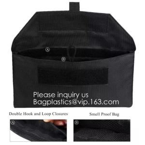 Custom Activated Carbon Lined Odor Smell Proof Bag With Lock,Smellproof Bag