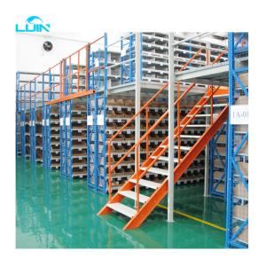 2000kgs Loading Industrial Mezzanine Floors Steel Platform Multi Tier Racking