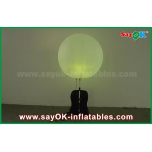 China Windproof Nylon Inflatable Lighting Decoration Backpack Ball With LED Light For Advertising on sale