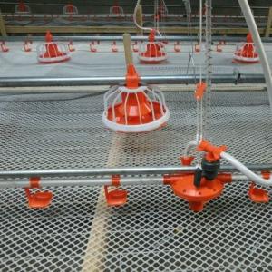 White Red Automatic Pan Feeding System Plastic Automatic Pan Feeder