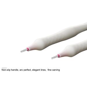 White Disposable Microblading Pen / Eyebrow Shadow Pen for Semi Permanent Makeup