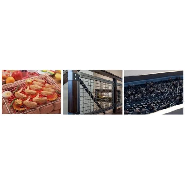 Black Iron Square 6.0 Mm Crimped Woven Wire Mesh Panel For Pig Raising