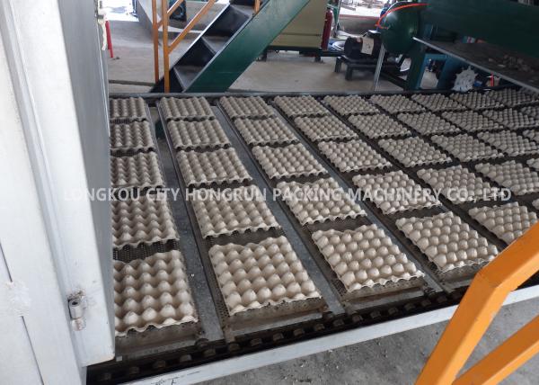 Quality High Efficiency 5000 Pieces Pulp Tray Machine For Egg Cartons 104KW wholesale