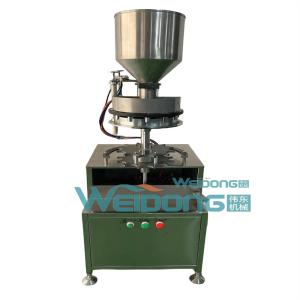 Stainless Steel Cosmetic Liquid Filling Machine With ± 1% Repeat Filling
