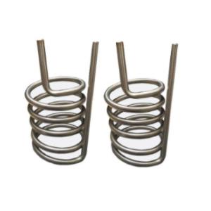 Coaxial Cooler Heat Exchanger , Refrigerator Heat Exchanger Spiral Twisting