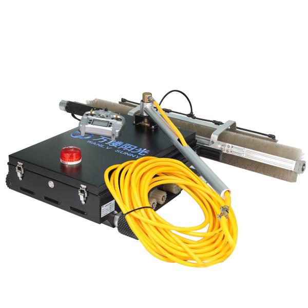 Solar Plants Maintenance Solution Automatic Cleaning Robot with 150m Remote