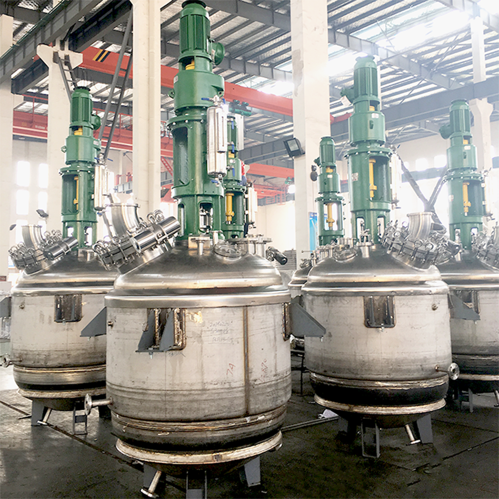 Custom Automated Steam-Heated Reaction Vessel Production Line Stainless Steel