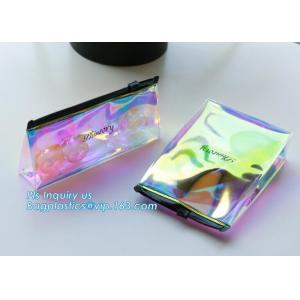 Recyclable customized cpe slider Zip lockkk packing bag for clothes, storage Bag