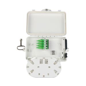 IP66 ABS PC 8 Port LC Fiber Access Terminal Box