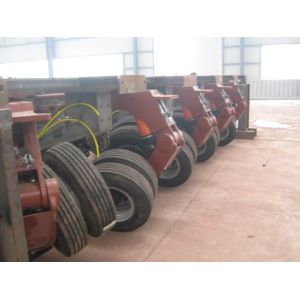 200T Goldhofer Modular Trailer with Power Gooseneck Heavy Duty Hydraulic Axis