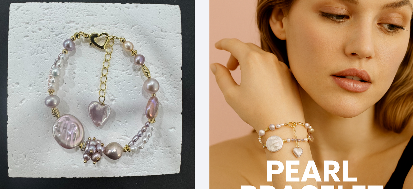 Versatile Pearl bracelet crafted to meet diverse fashion needs ideal for shops