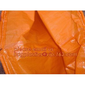 LAMINATED, GUSSETED, COURIER, SAND SACK LINER BOPP woven bag PP woven bag